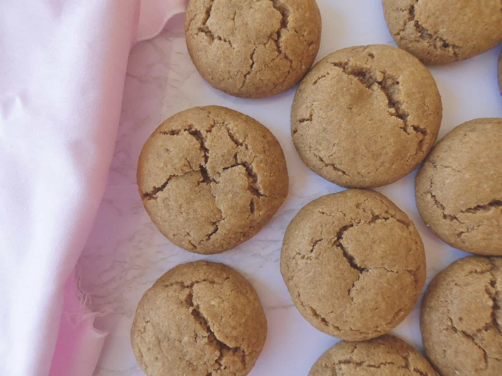 Healthier chewy peanut butter cookies