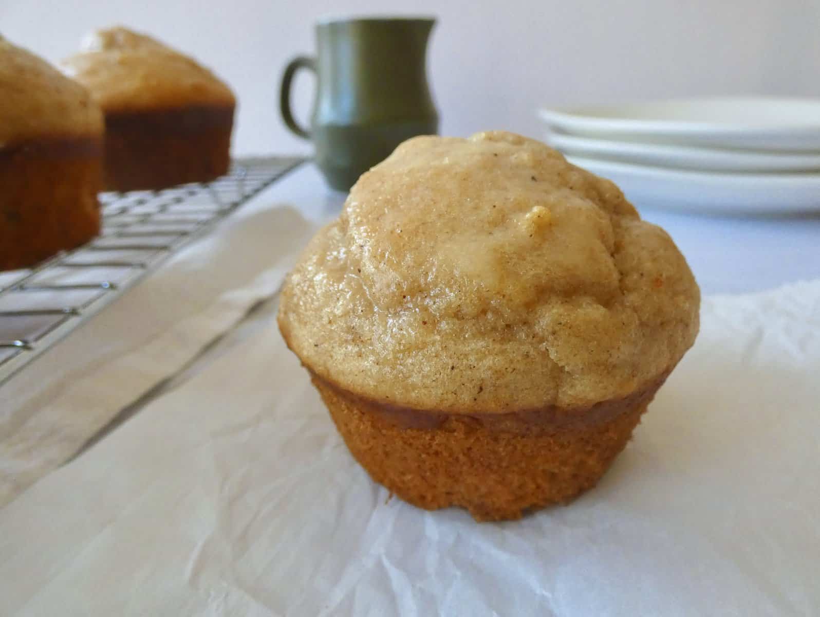 Maple donut muffins