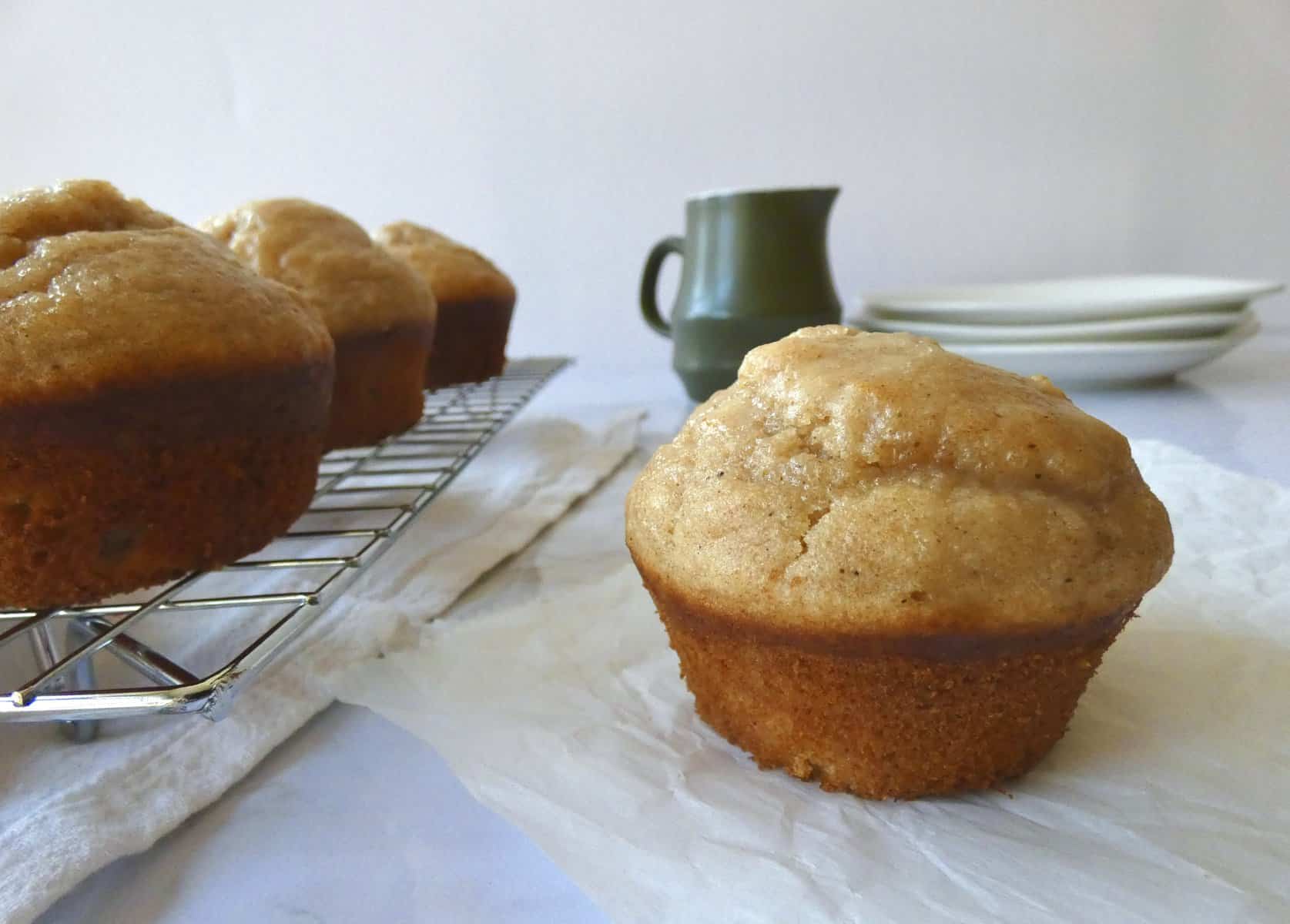 Maple donut muffins