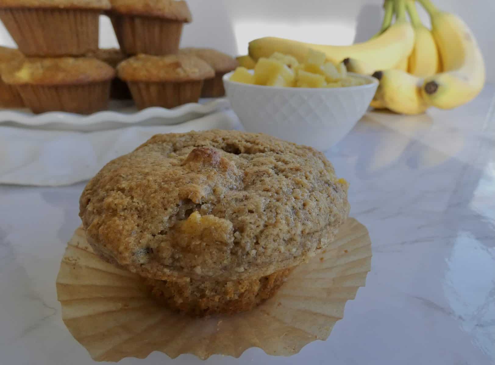 Banana Pineapple Muffins