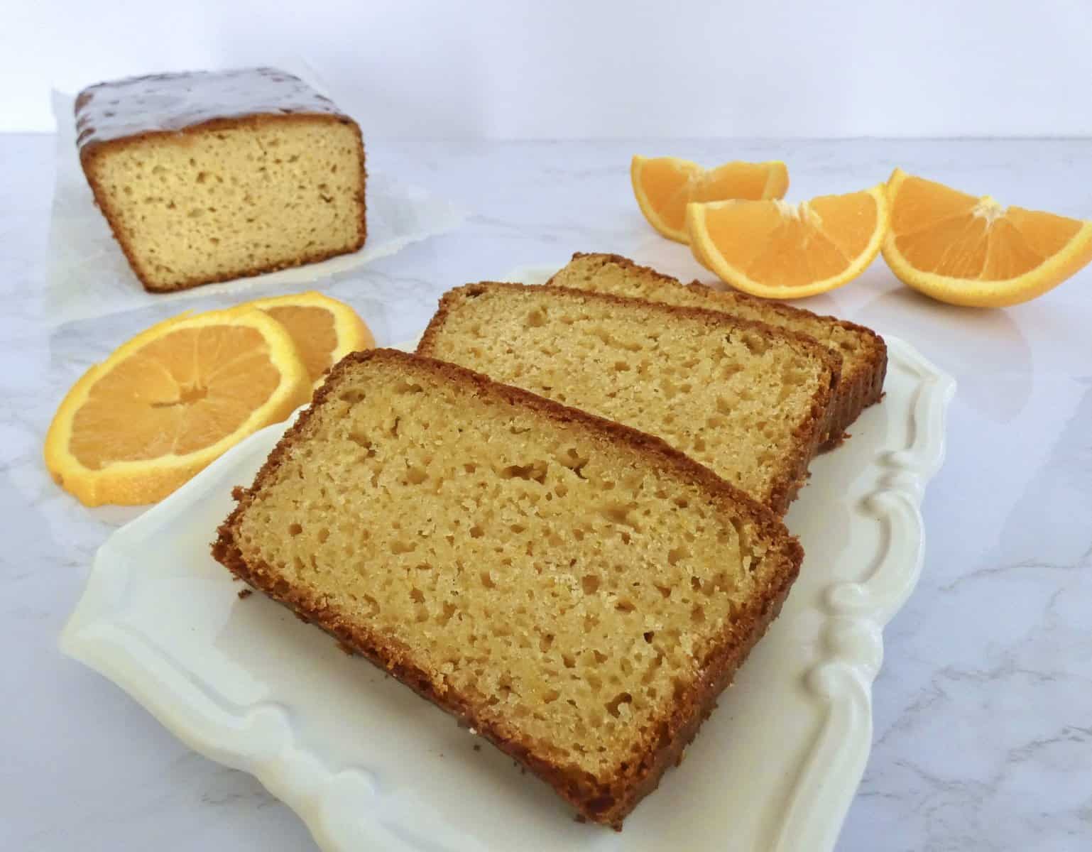 Healthier Orange Bread