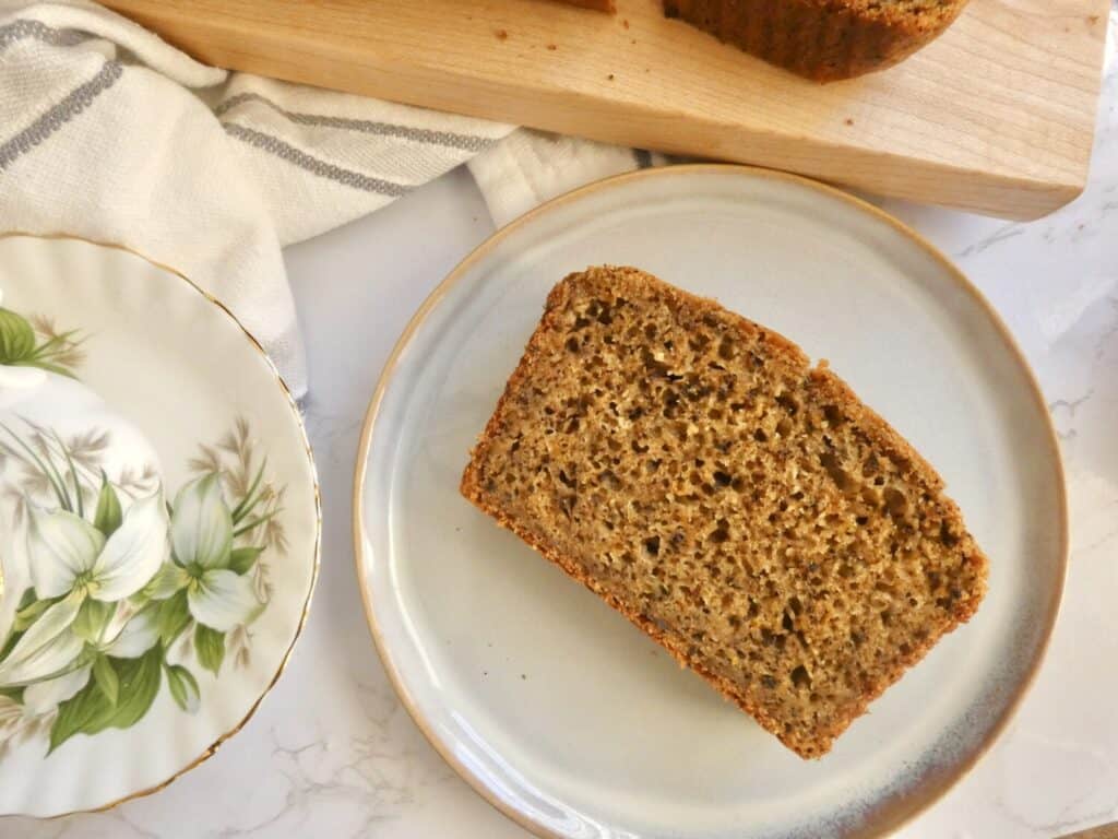 whole slice of black tea citrus loaf