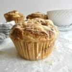 Healthier cinnamon roll muffins